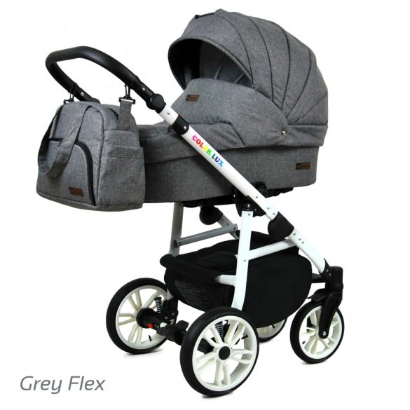 Baby Lux COLORLUX Multifunkciós Babakocsi (grey flex)