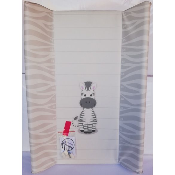 Symbaba pelenkázólap 50x70cm szürke zebra